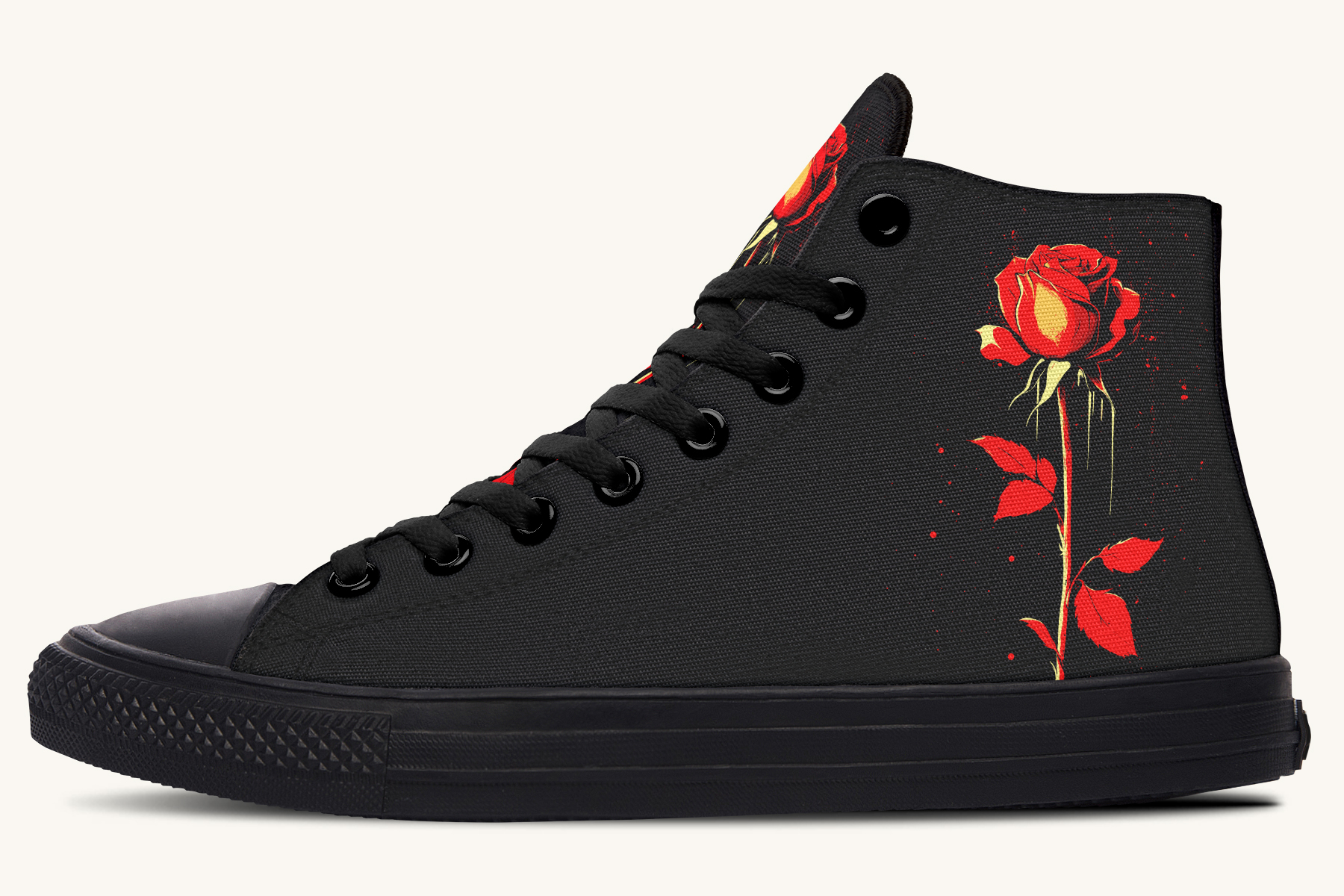 Bleeding Rose Hightops