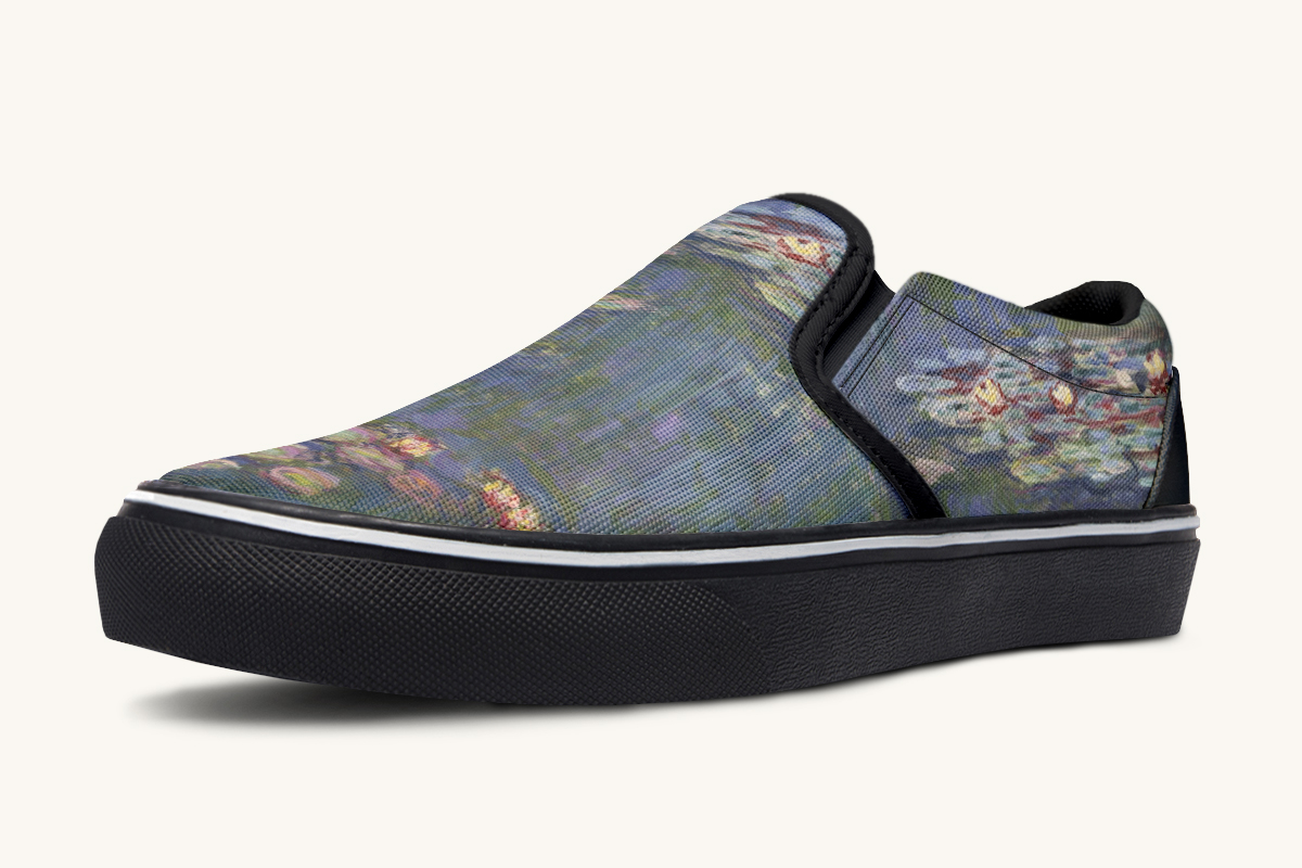 Stillness In Bloom Slip On Shoes - Jaded Lament