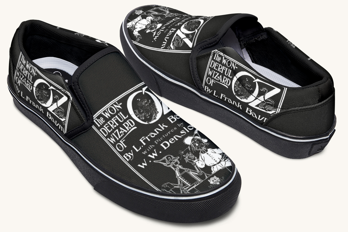 Wizard Of Oz Cover Slip On Shoes - Jaded Lament