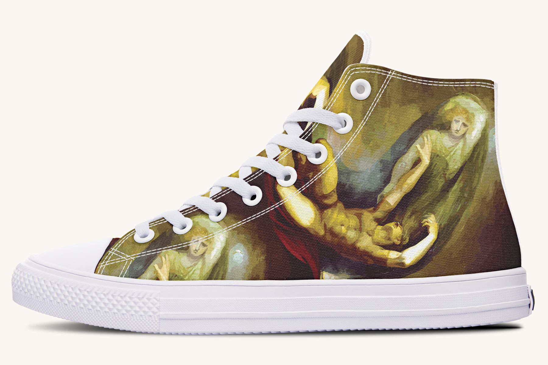 Achilles Weeps for Patroclus Hightops - Jaded Lament