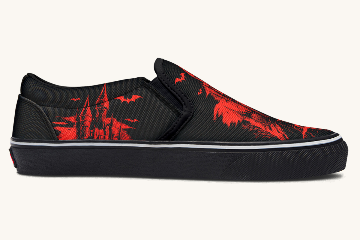 Draculas Castle Slip On Shoes - Jaded Lament