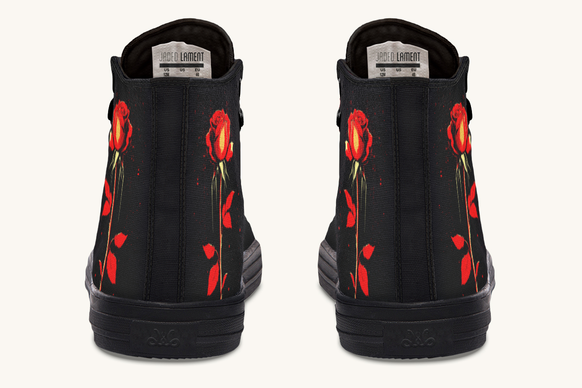 Bleeding Rose Hightops - Jaded Lament