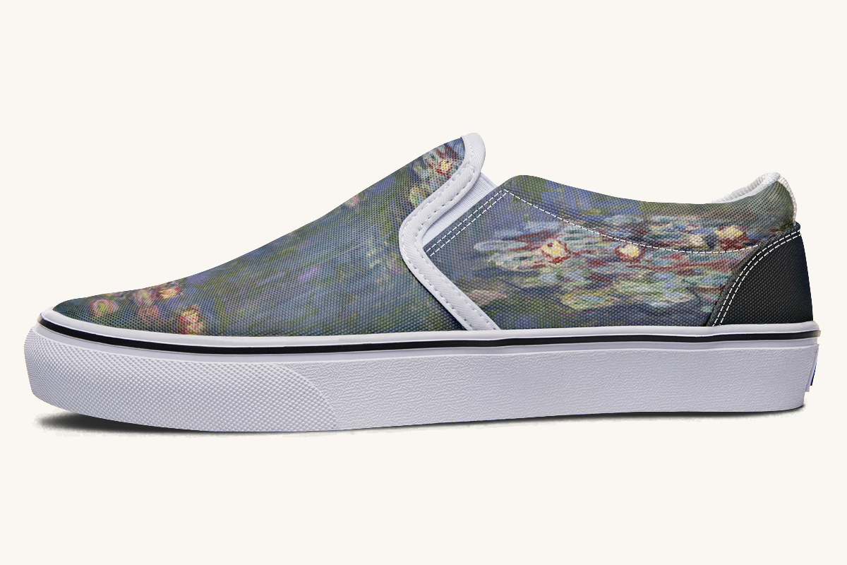 Stillness In Bloom Slip On Shoes - Jaded Lament