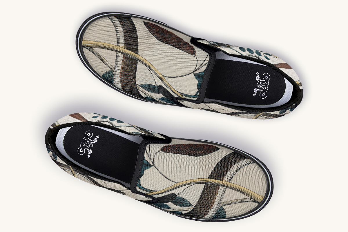 Canopy Of Life Slip On Shoes - Jaded Lament