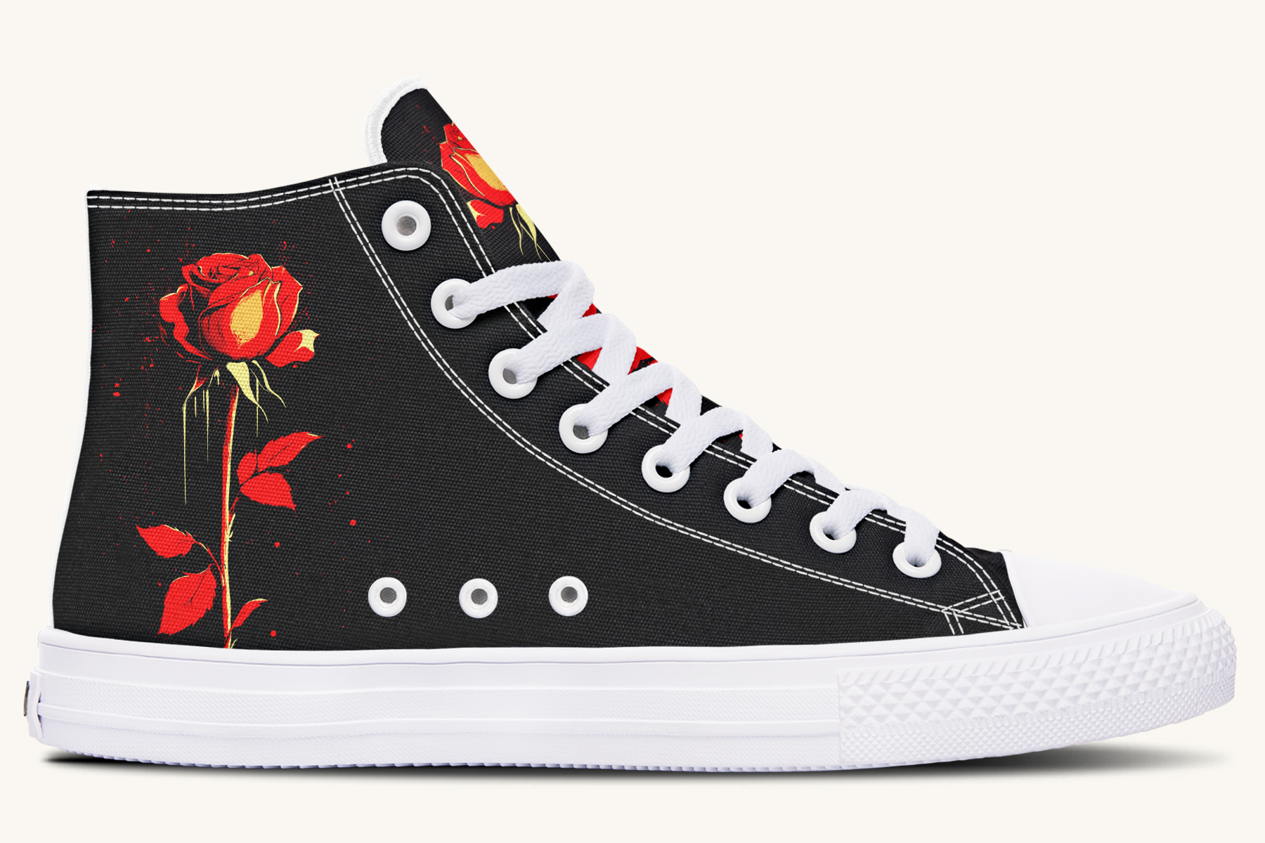 Bleeding Rose Hightops - Jaded Lament
