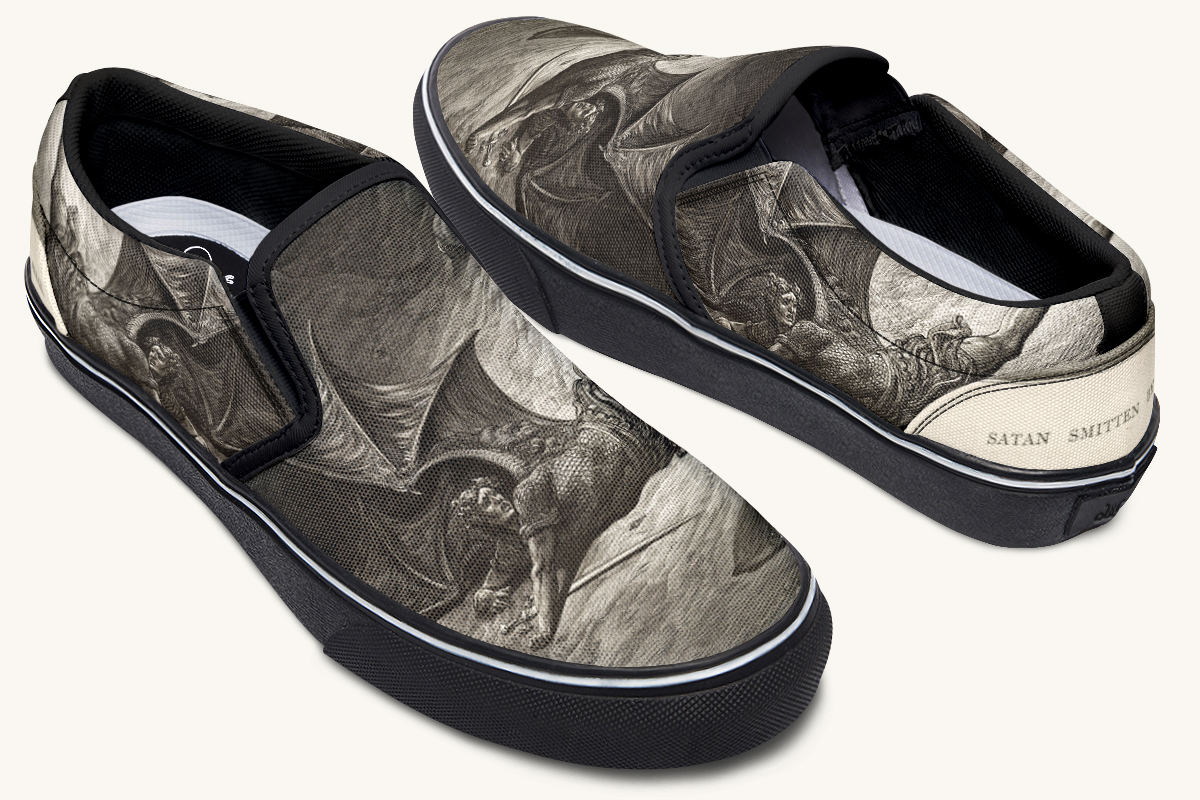 Fall of the Morning Star Slipon Shoes - Jaded Lament