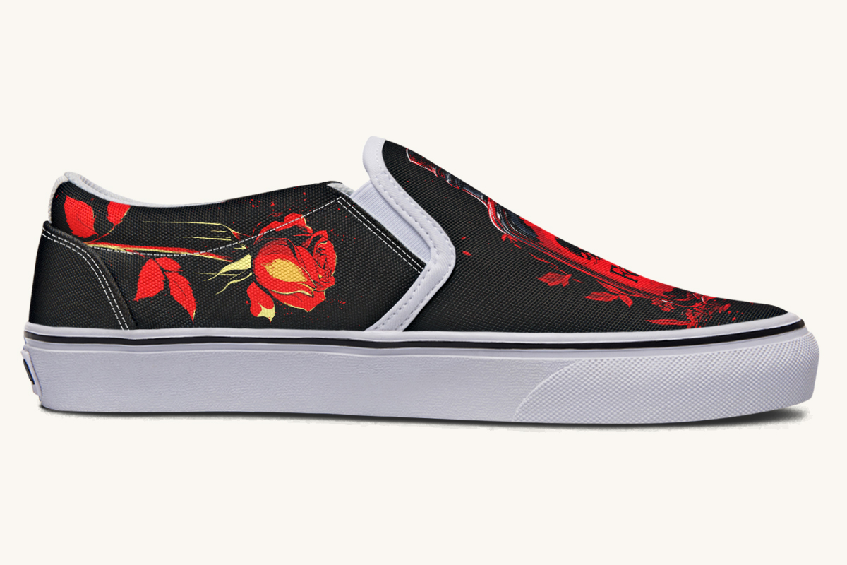 Romeos Fate Slip On Shoes - Jaded Lament