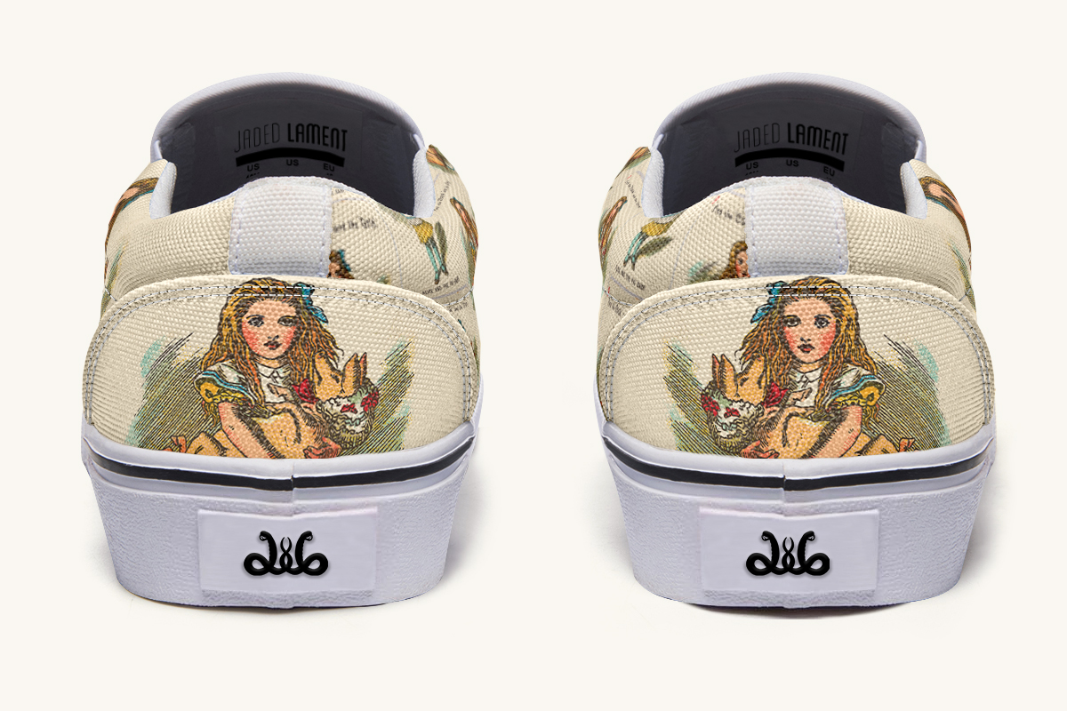 Cradle The Pig Slip On Shoes - Jaded Lament