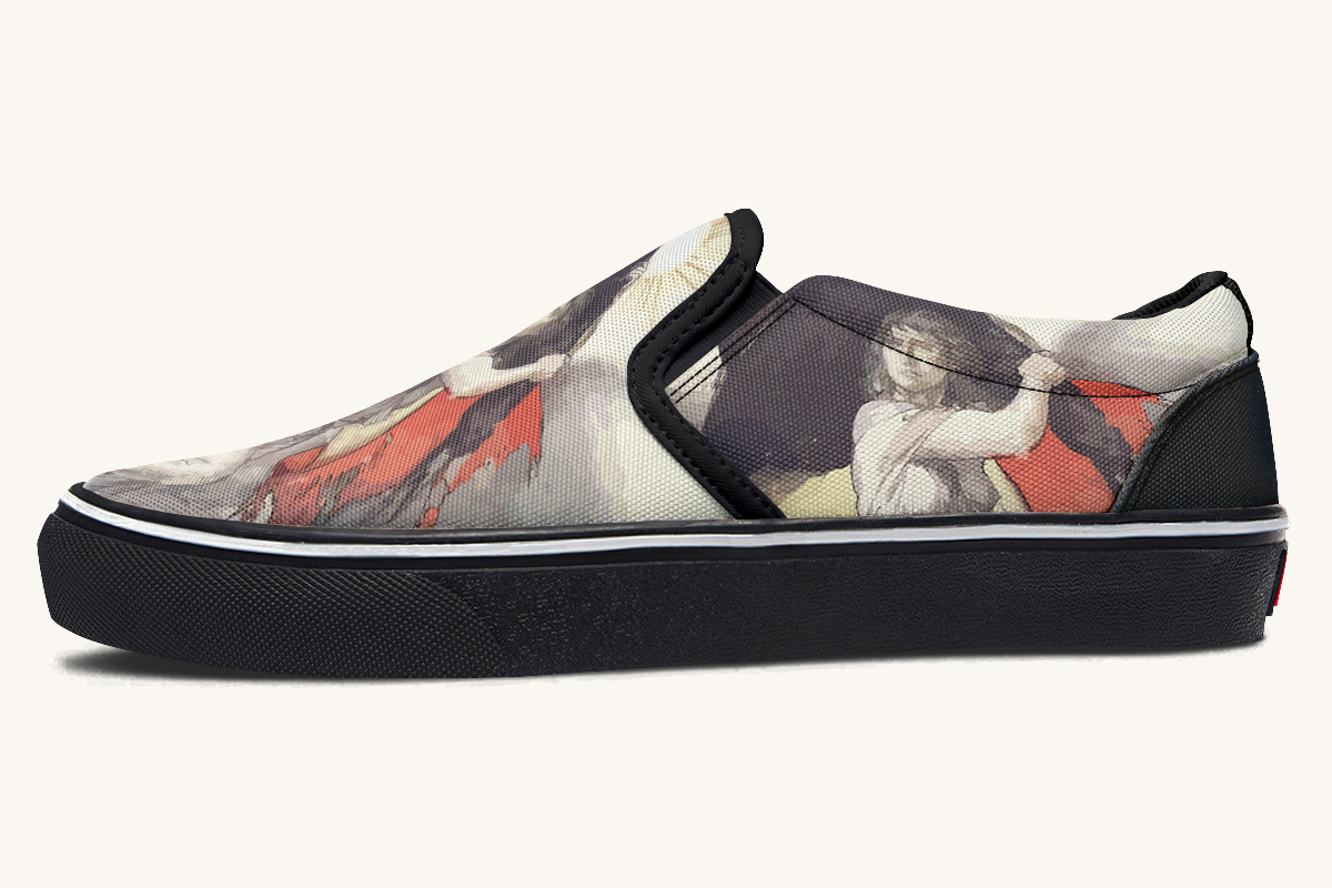 Unconquerable Slip On Shoes - Jaded Lament
