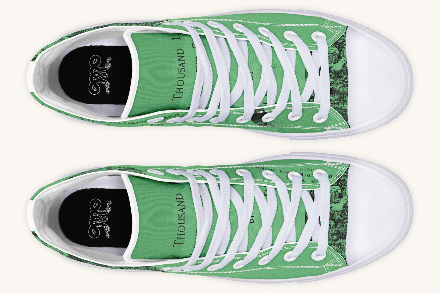 Beneath The Green Silence Hightops - Jaded Lament