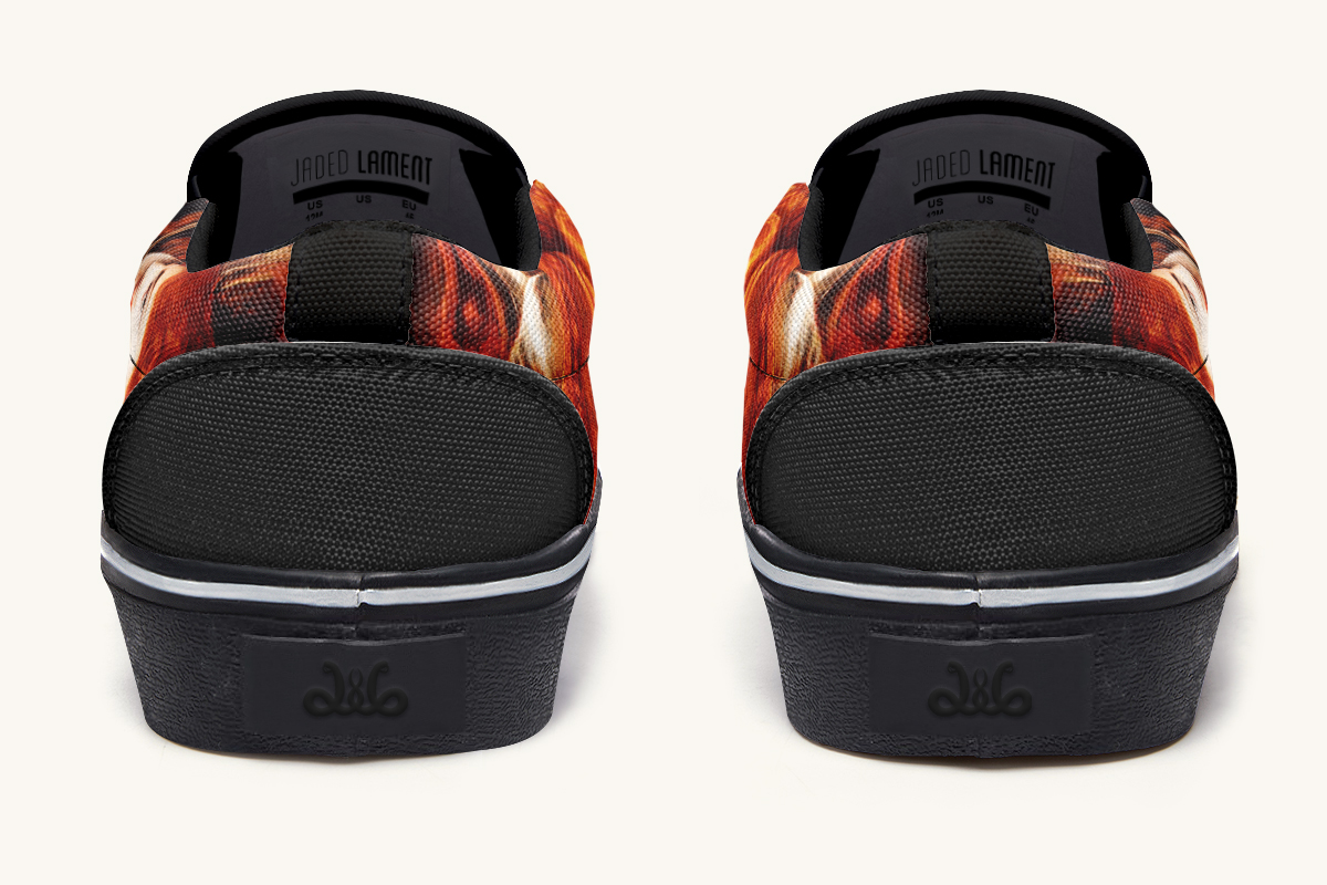 The Final Vision Slip On Shoes - Jaded Lament