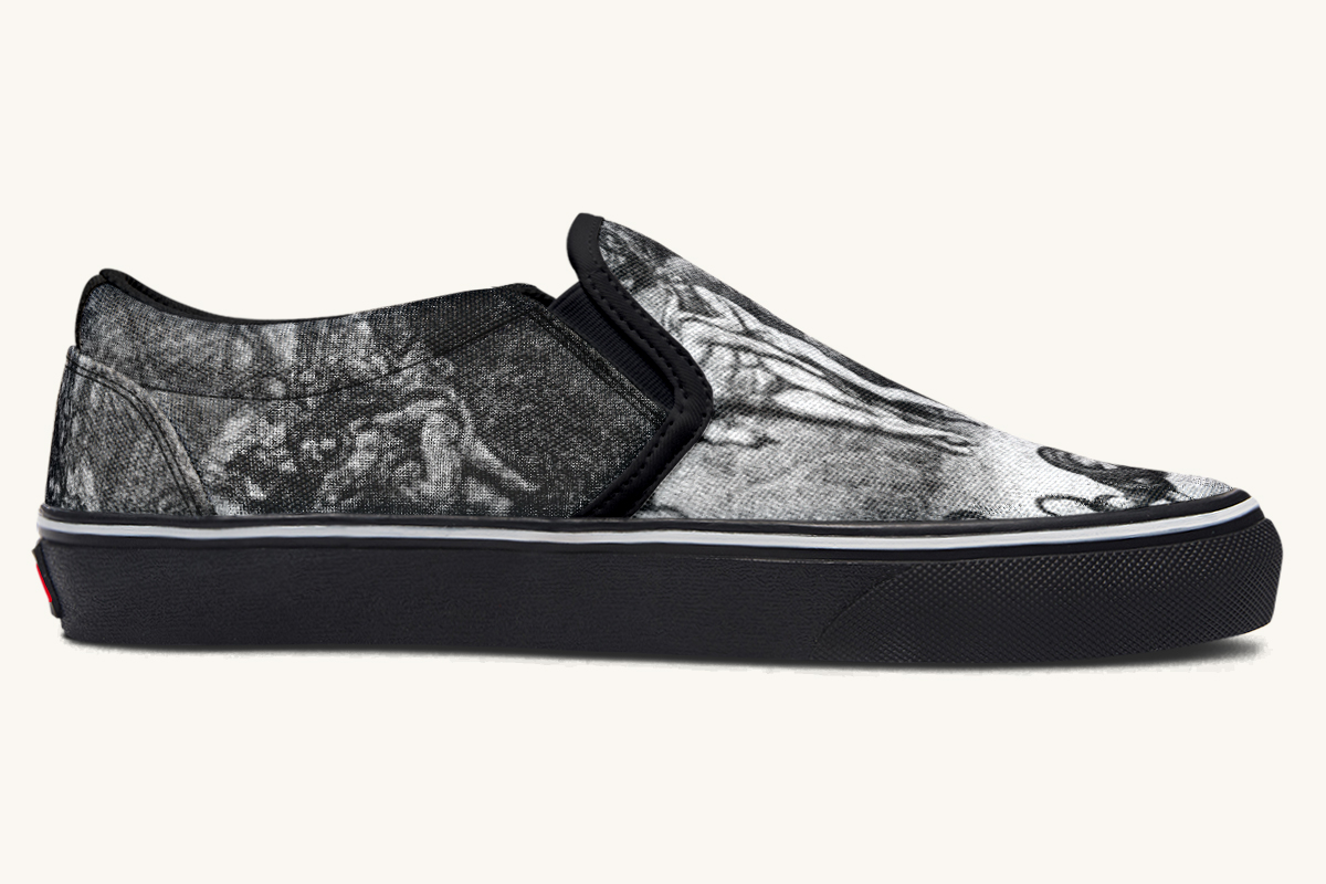 Dantes Inferno Slip On Shoes - Jaded Lament