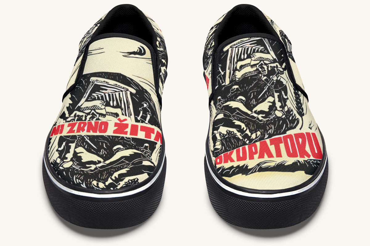 Not A Grain Of Wheat To The Occupier Slip On Shoes