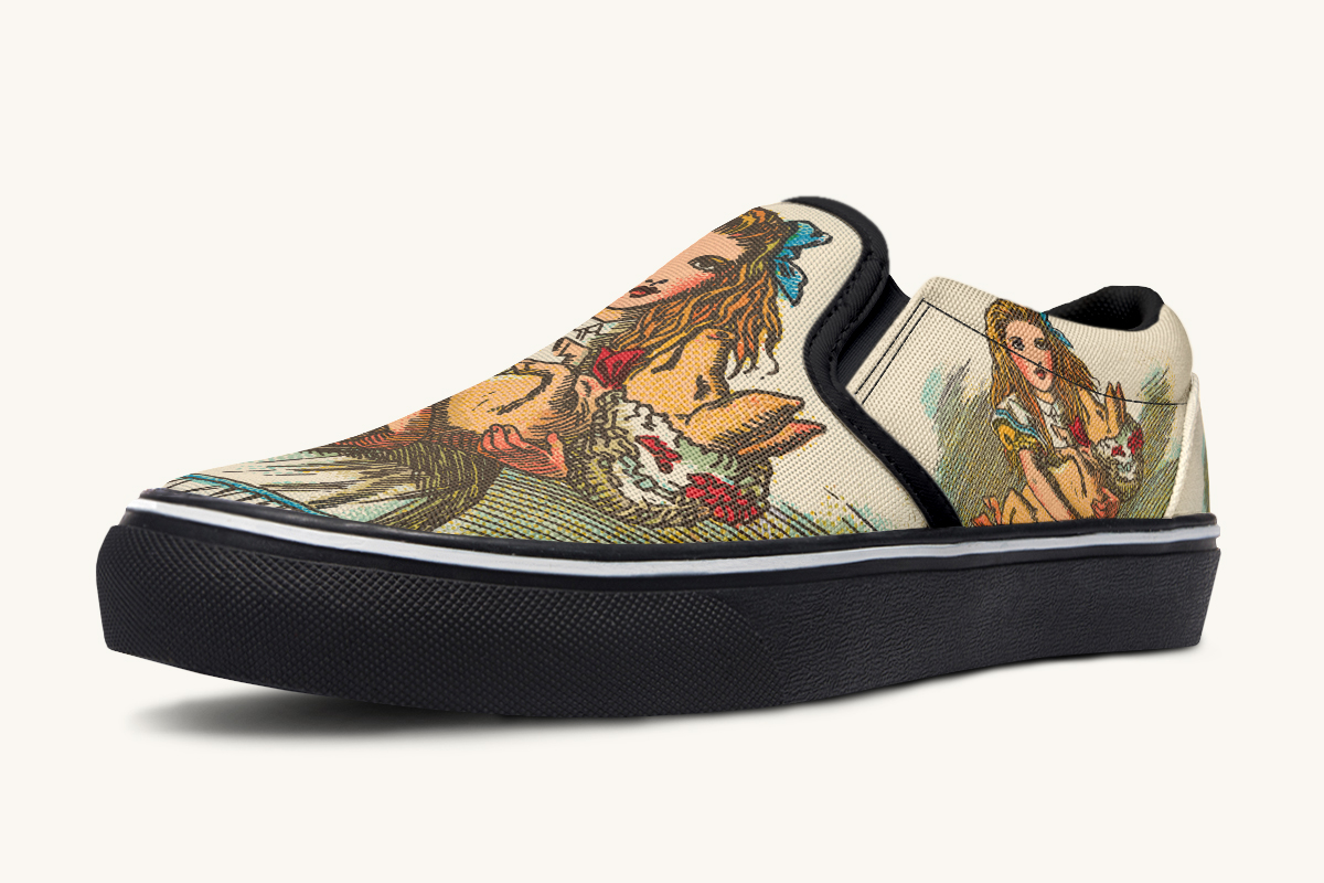 Cradle The Pig Slip On Shoes - Jaded Lament