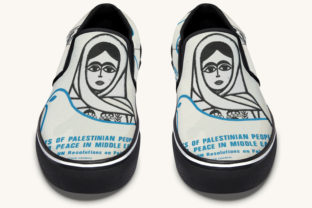 The Watching Woman Slip On Shoes