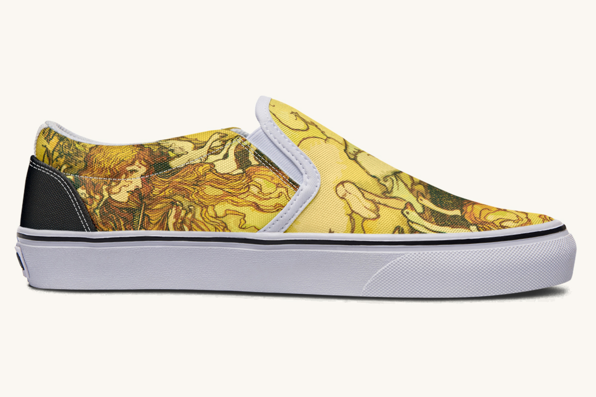 The Wild Daughter Slip On Shoes - Jaded Lament