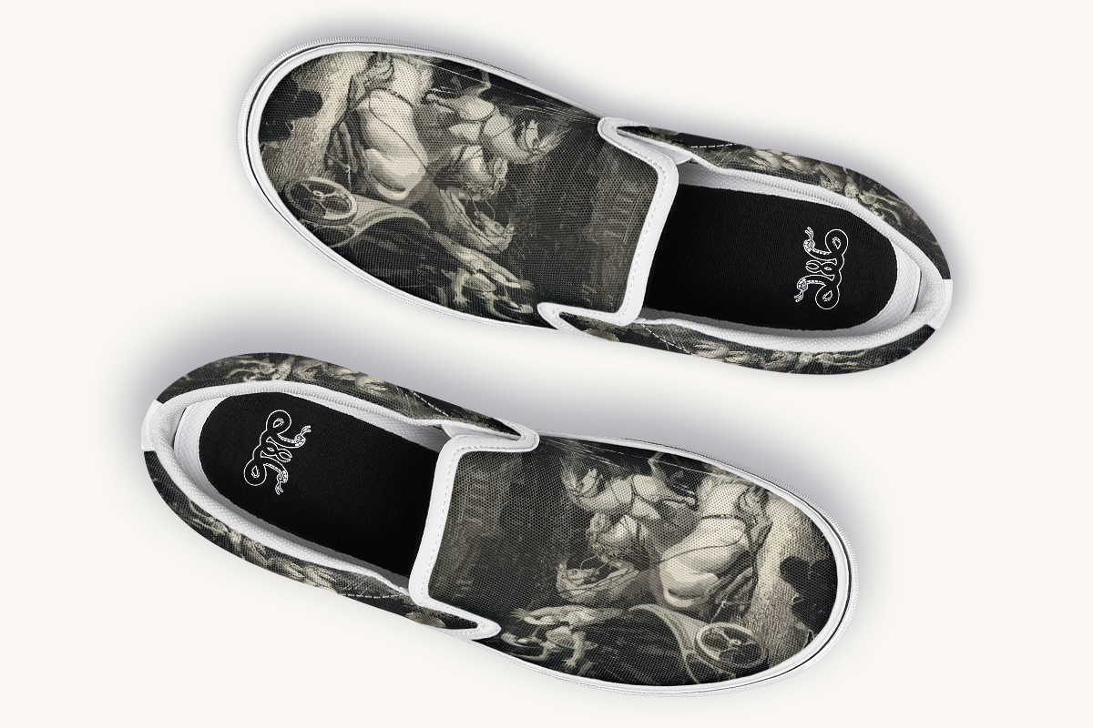 Night Ritual Slip On Shoes - Jaded Lament