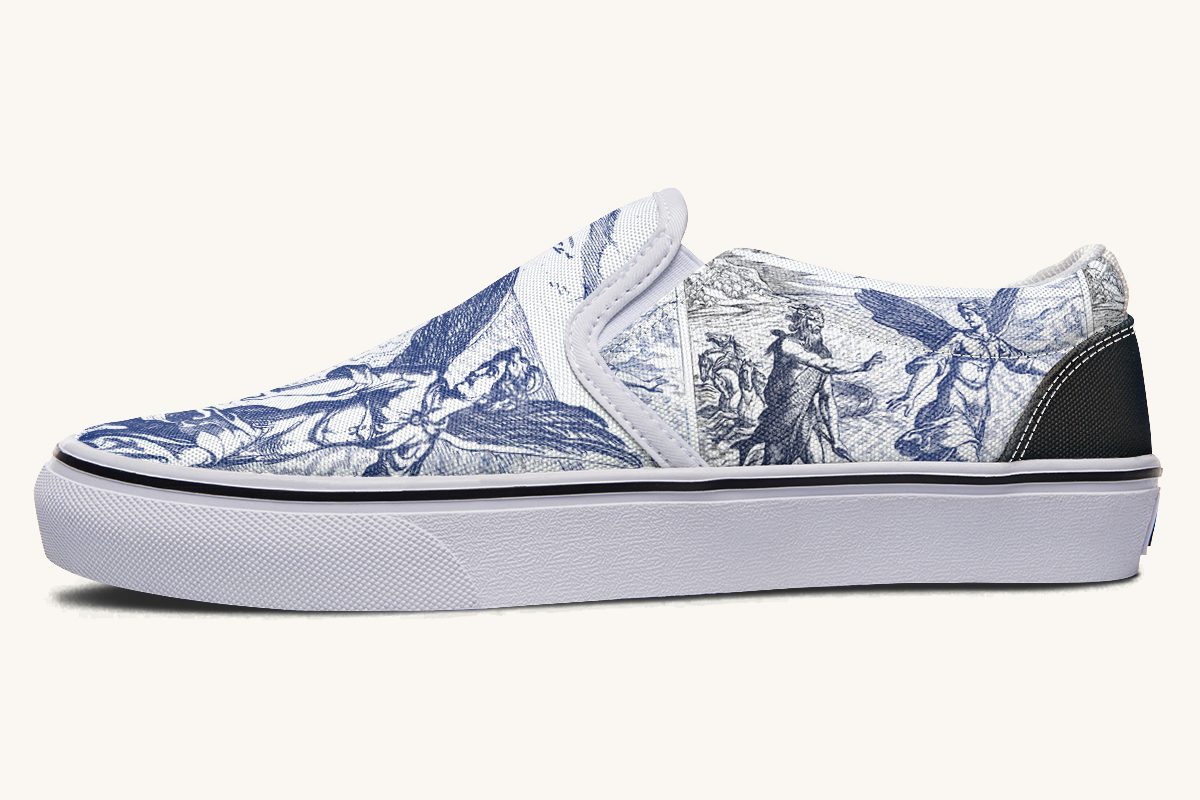 Wrath Of Hera Slip On Shoes - Jaded Lament
