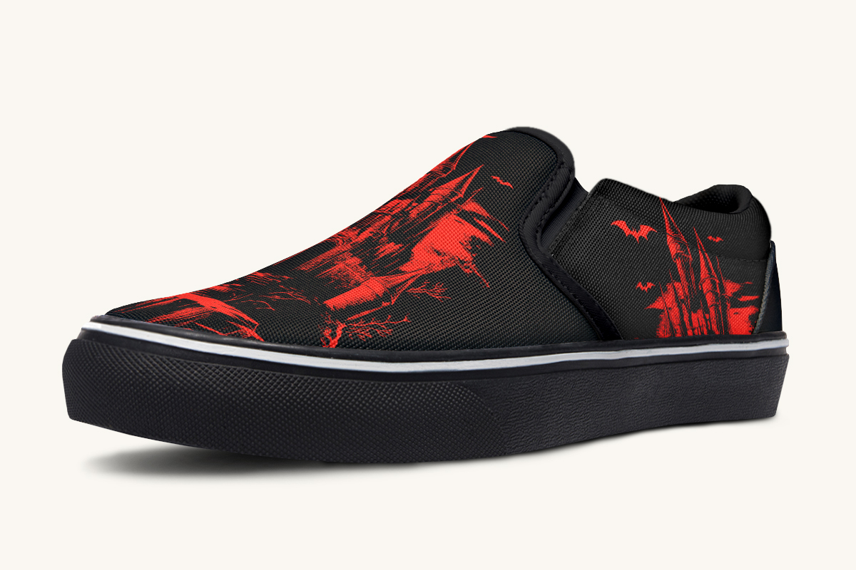 Draculas Castle Slip On Shoes - Jaded Lament