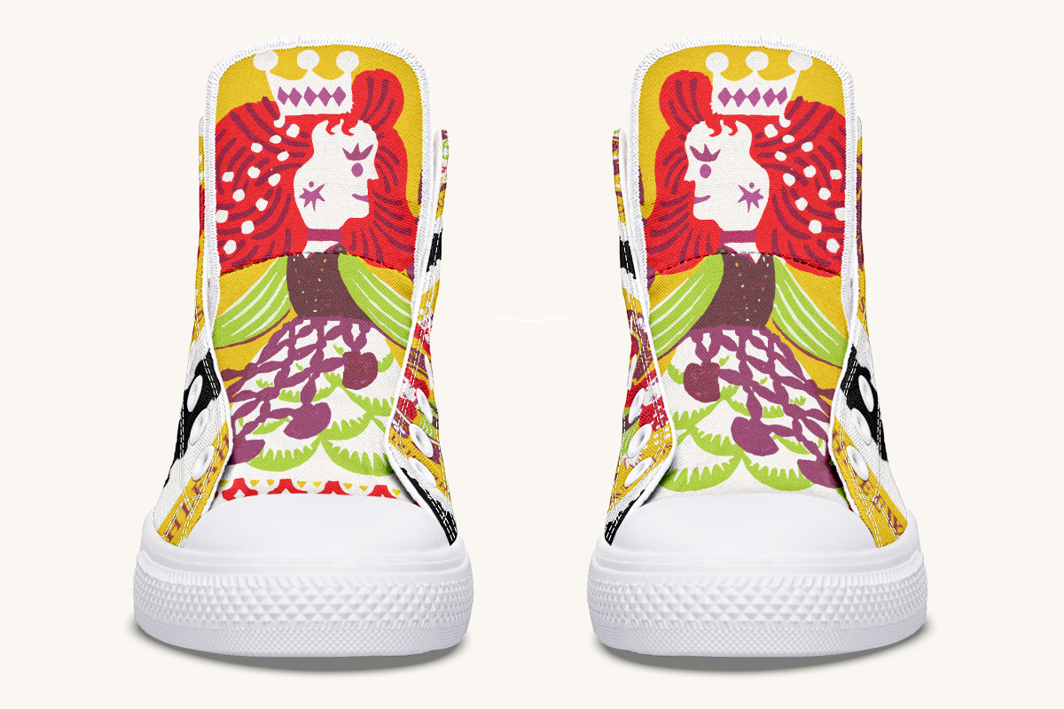 Mirrored Kingdom Hightops - Jaded Lament