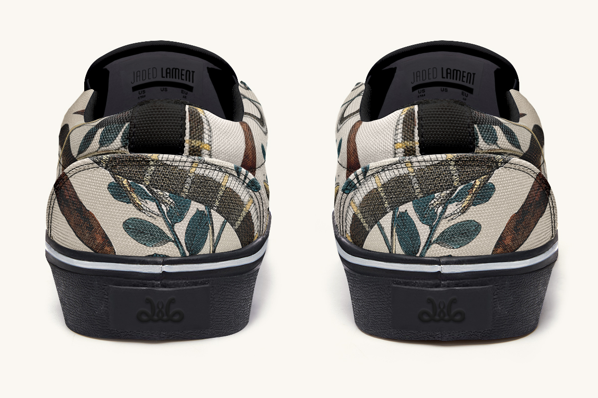 Canopy Of Life Slip On Shoes - Jaded Lament