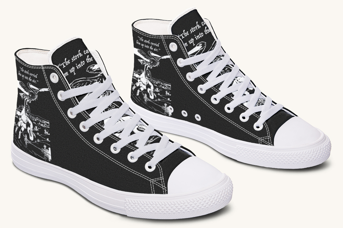 Wizard of Oz Stork And Scarecrow Hightops - Jaded Lament