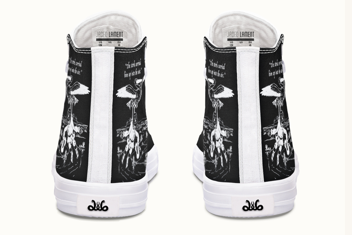 Wizard of Oz Stork And Scarecrow Hightops - Jaded Lament