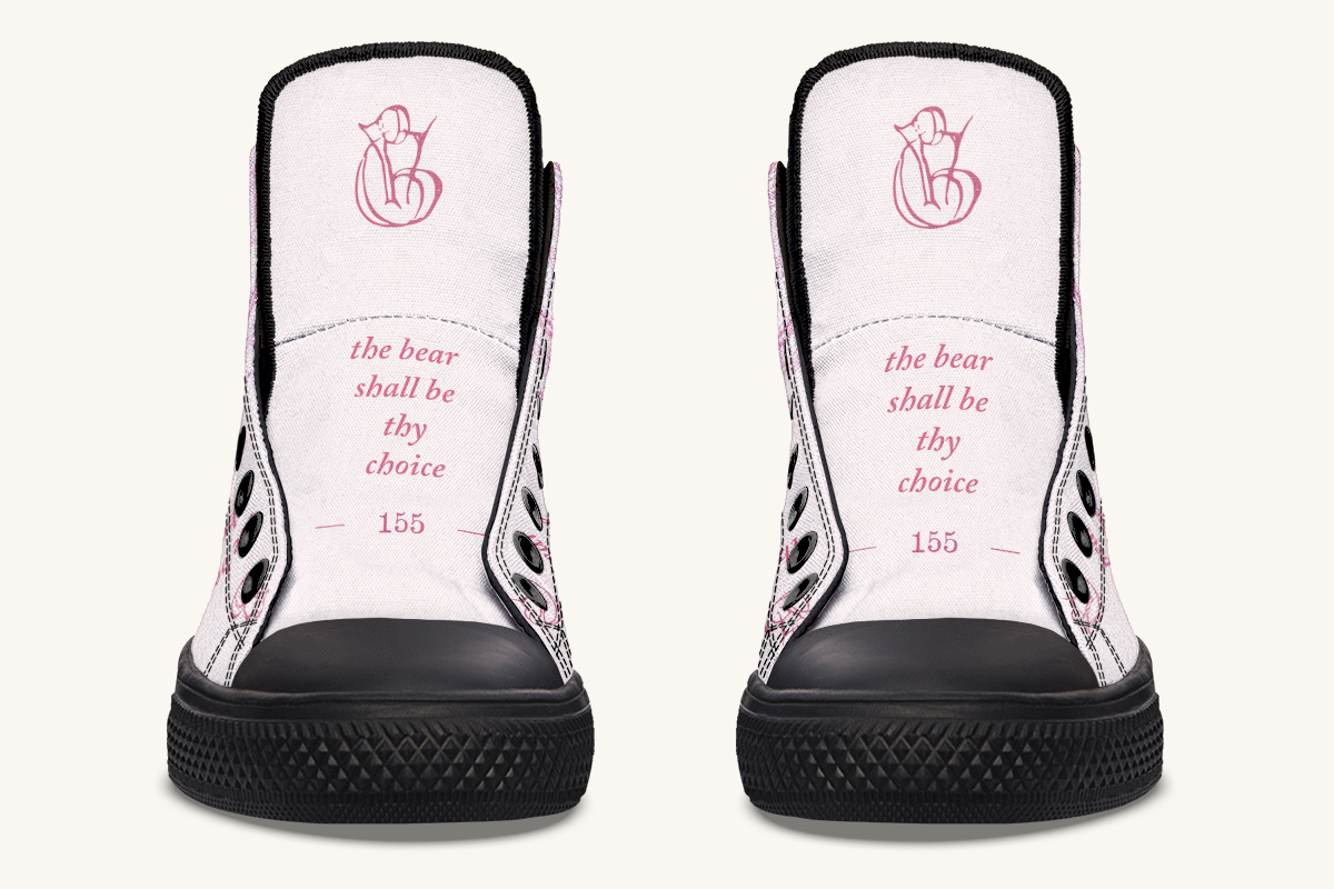 The Bear Shall Be Thy Choice Hightops - Jaded Lament