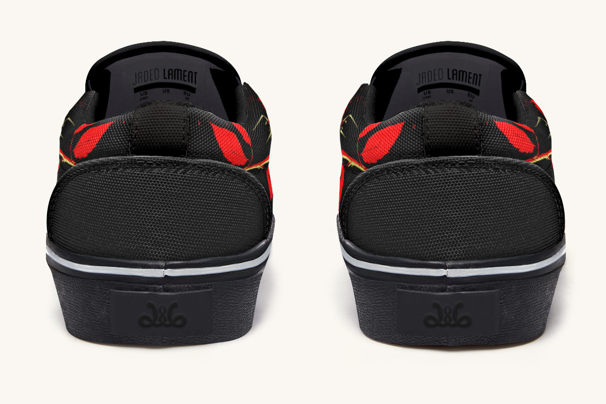 Romeos Fate Slip On Shoes - Jaded Lament