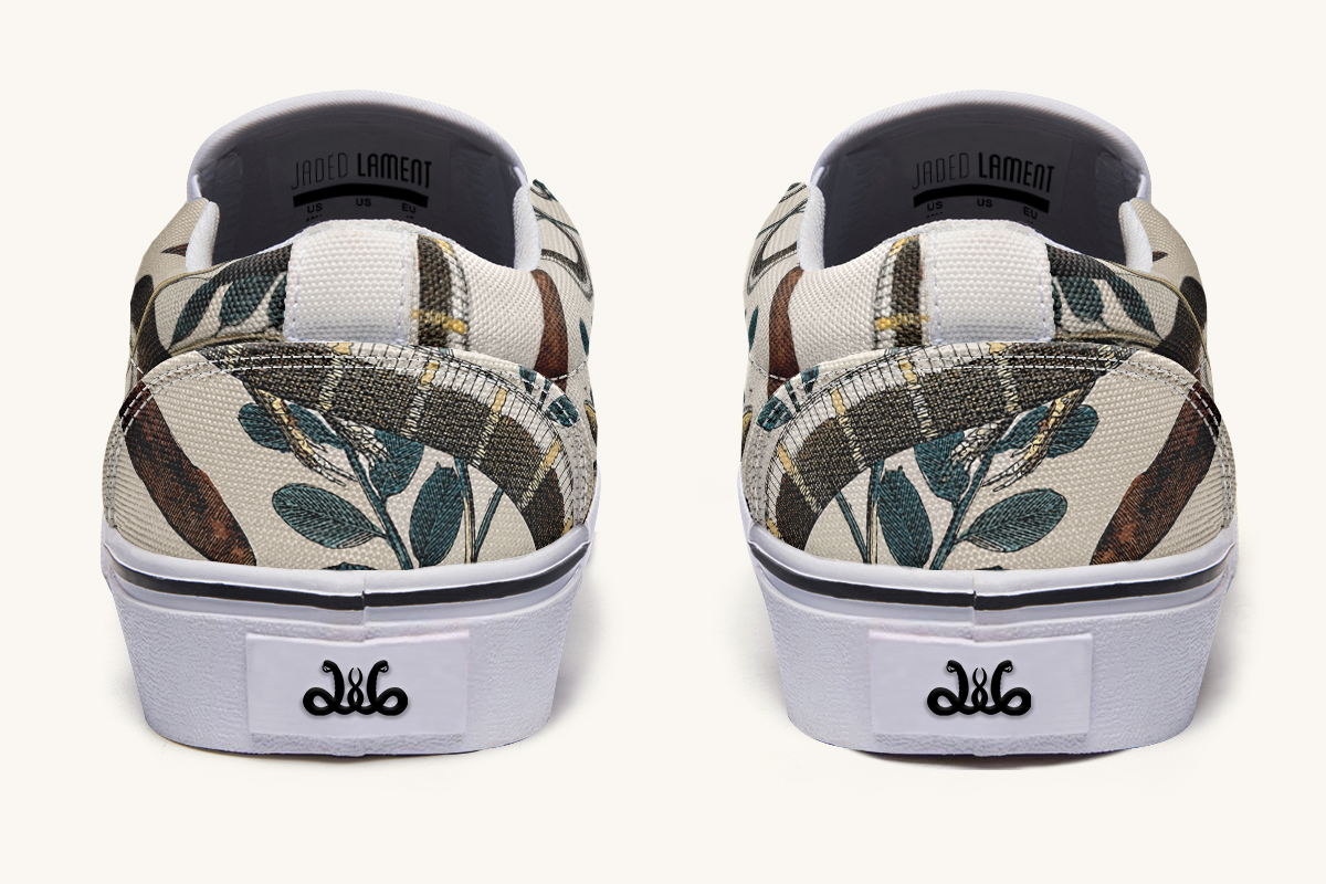 Canopy Of Life Slip On Shoes - Jaded Lament