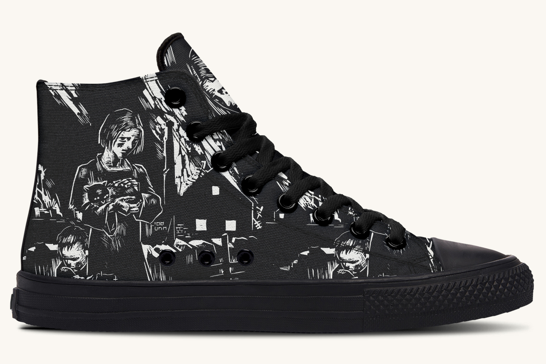After the Fire Survival is Defiance Hightops - Jaded Lament