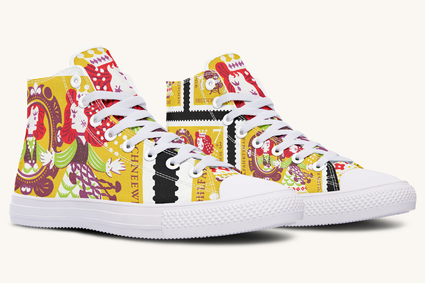 Mirrored Kingdom Hightops - Jaded Lament