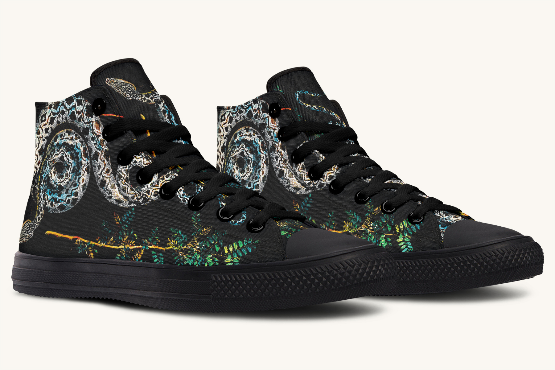 Serpentin Bloom Hightops - Jaded Lament