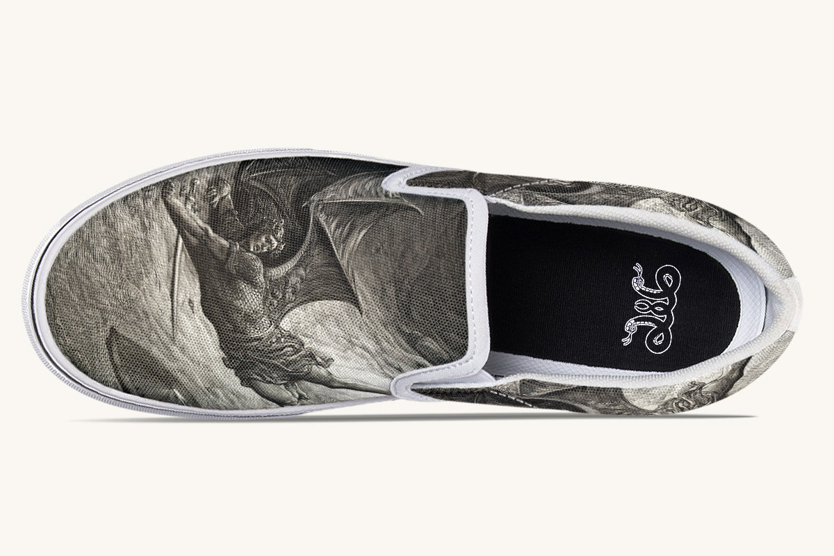 Fall of the Morning Star Slipon Shoes - Jaded Lament