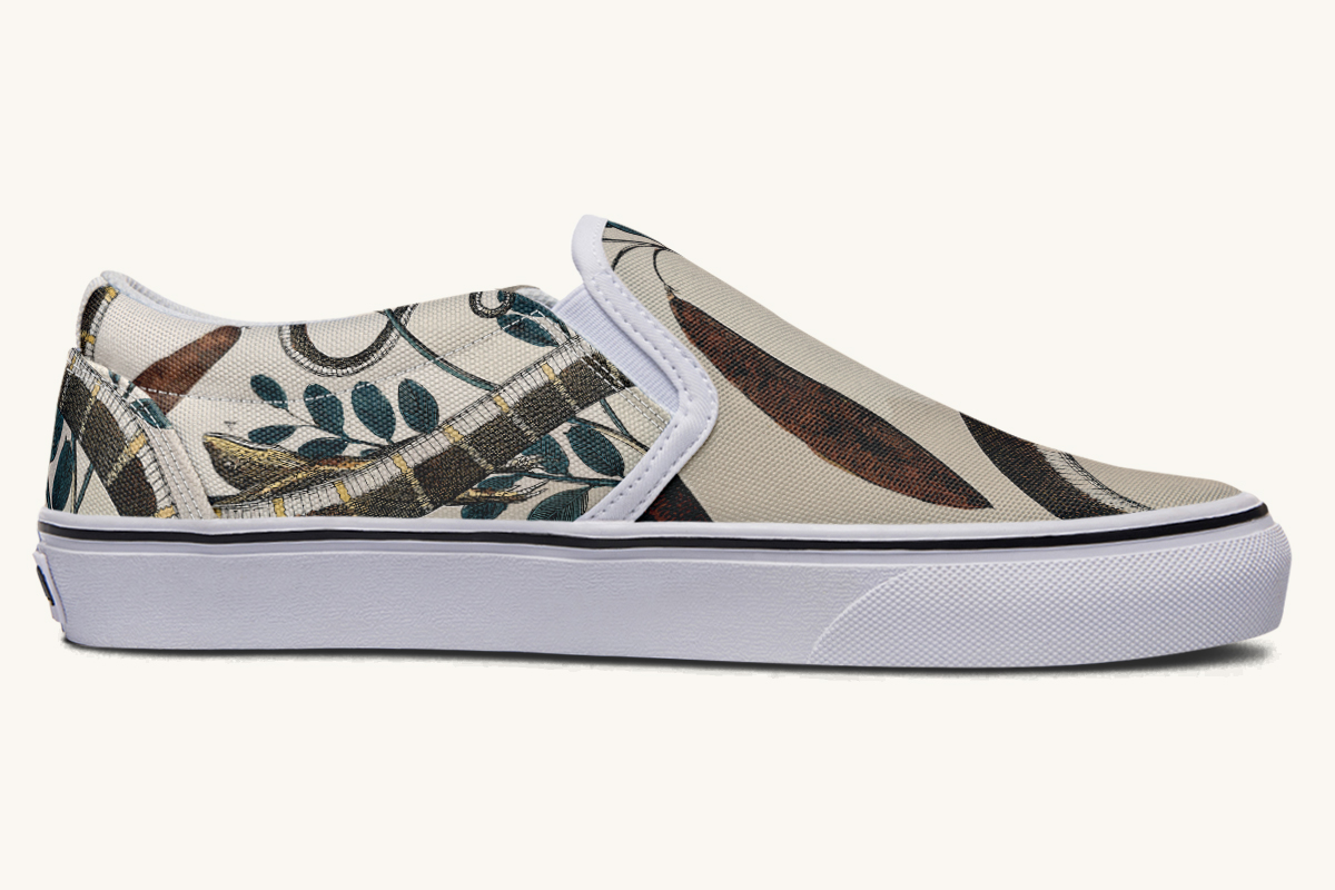 Canopy Of Life Slip On Shoes - Jaded Lament