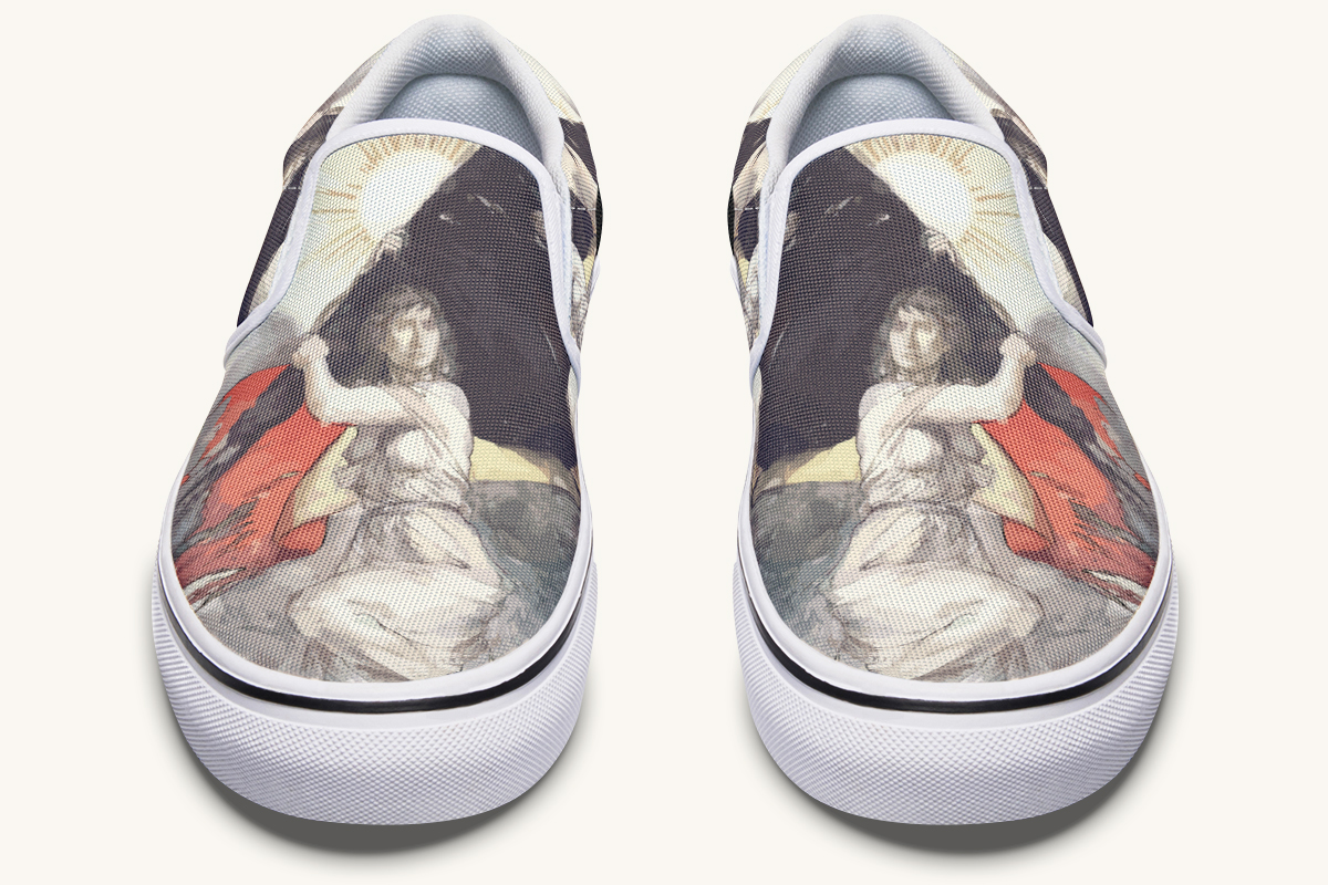 Unconquerable Slip On Shoes - Jaded Lament