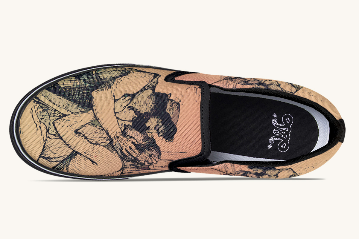 Home But Bot Whole Slip On Shoes - Jaded Lament