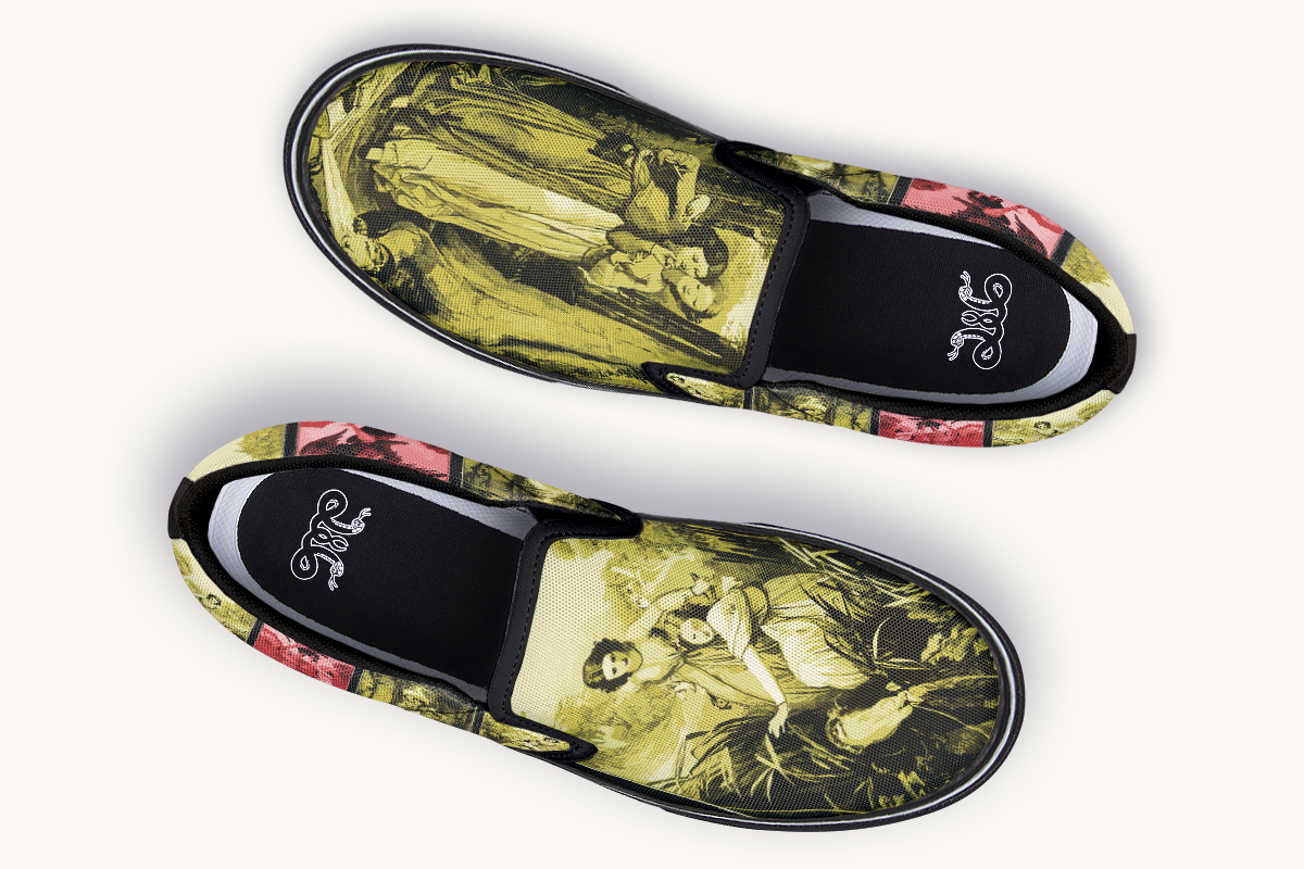 Friends Forever Slip On Shoes - Jaded Lament