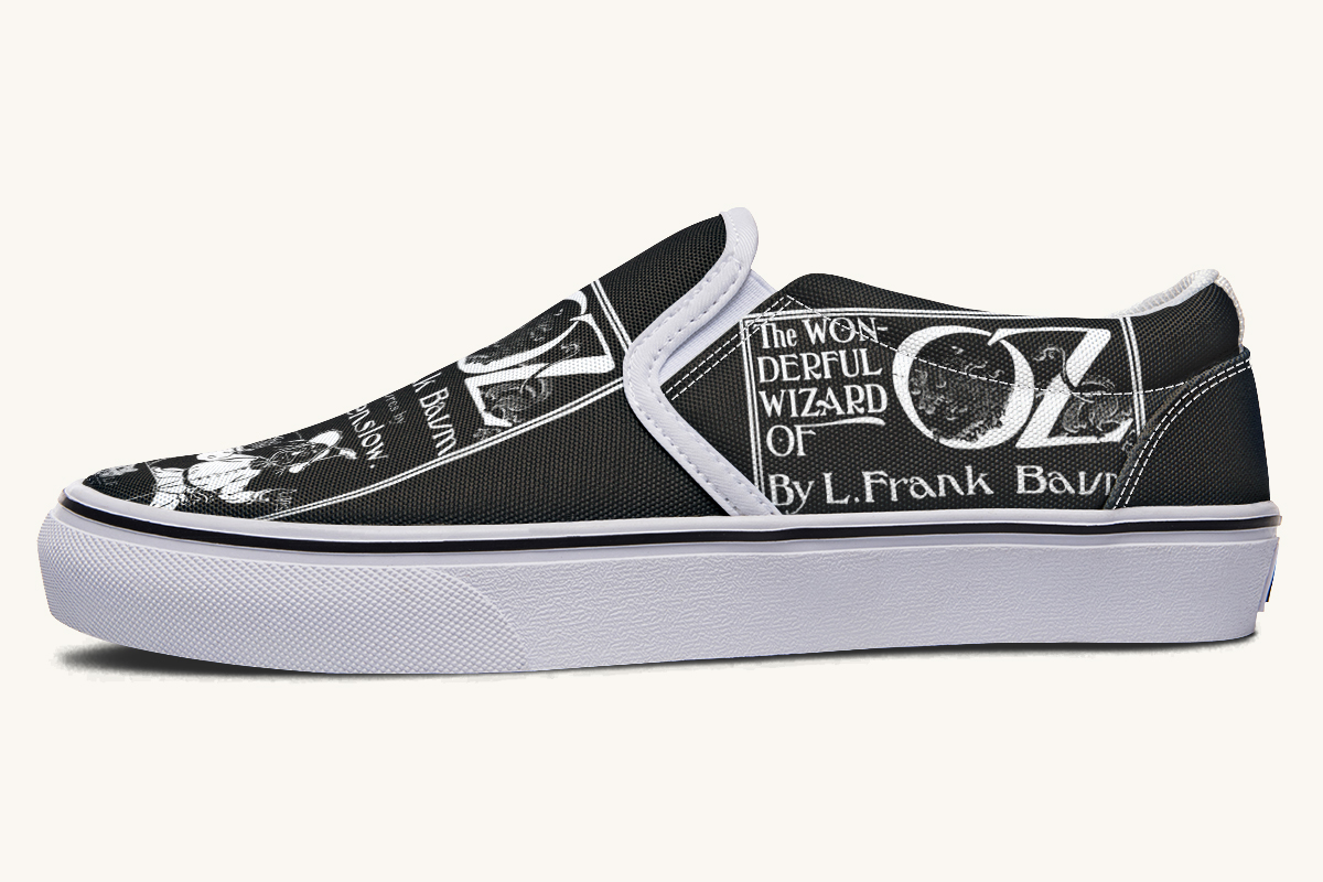 Wizard Of Oz Cover Slip On Shoes - Jaded Lament