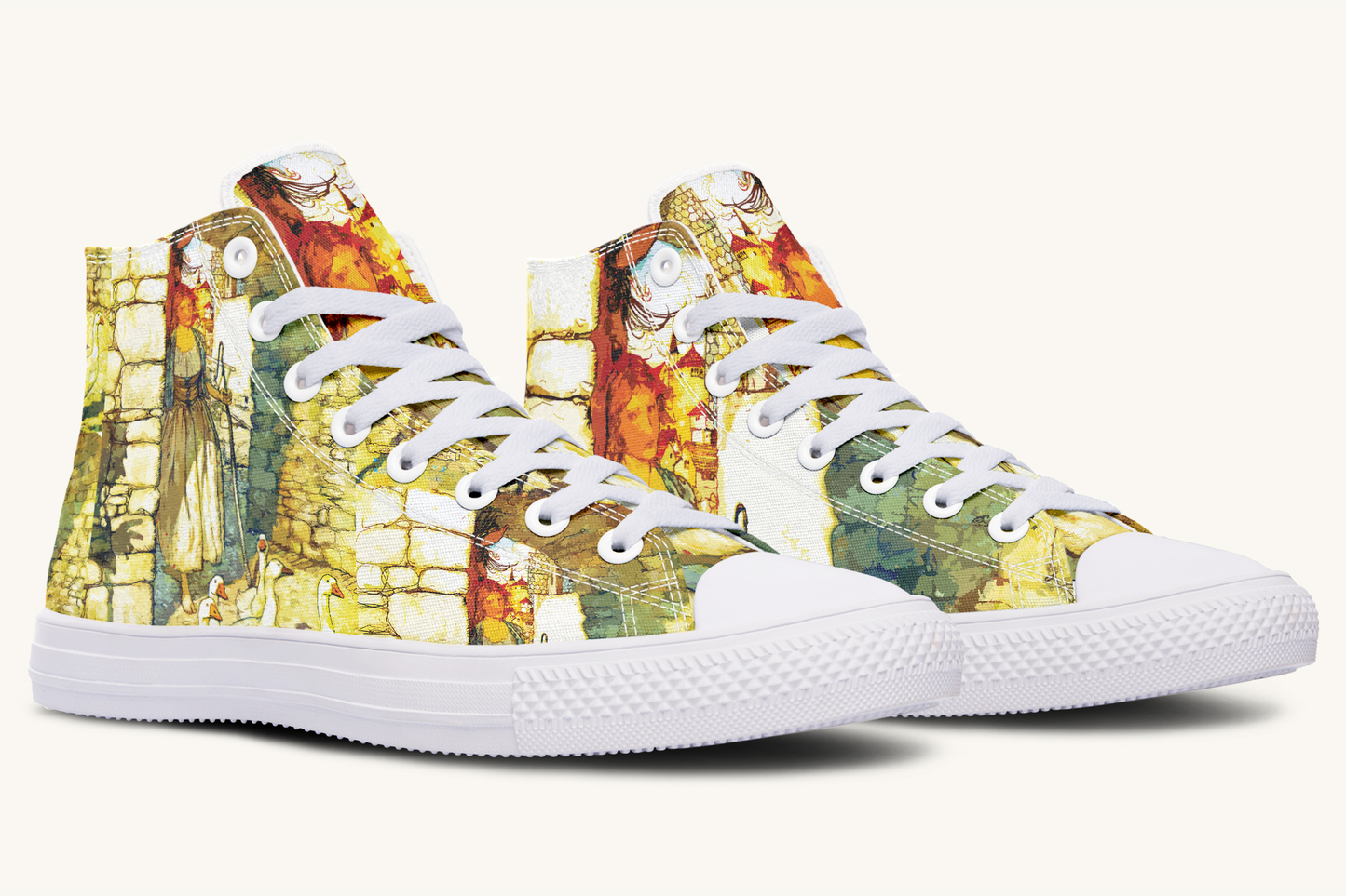 Alas Dear Goose Girl Hightops - Jaded Lament