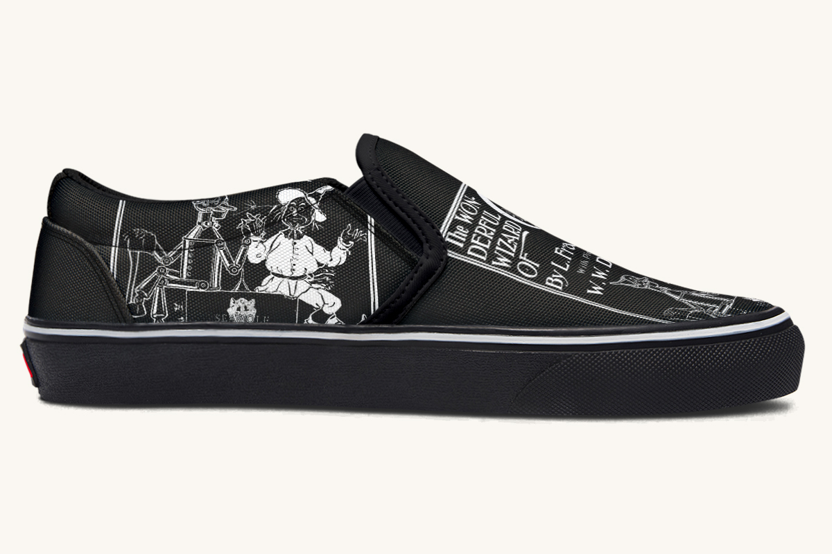 Wizard Of Oz Cover Slip On Shoes - Jaded Lament