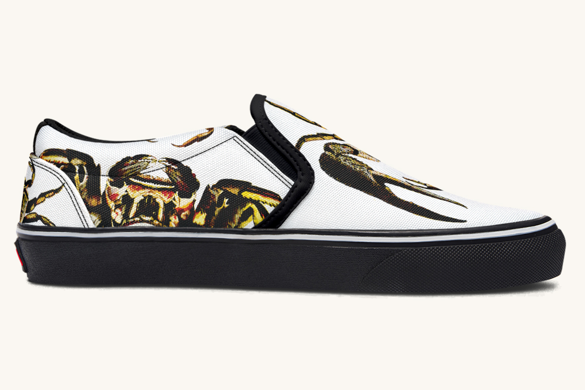 Crawl The Sea Of Stars Slip On Shoes - Jaded Lament