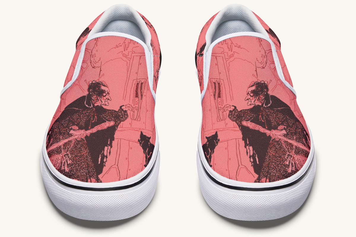 Play A Trick On A Witch Slip On Shoes - Jaded Lament