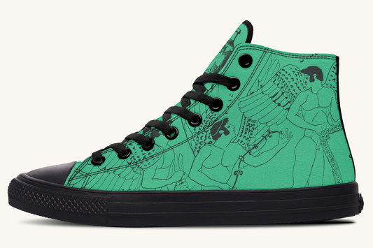 Love Gods in Flight Hightops - Jaded Lament