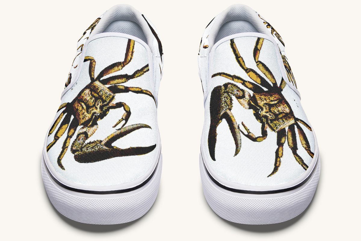 Crawl The Sea Of Stars Slip On Shoes - Jaded Lament