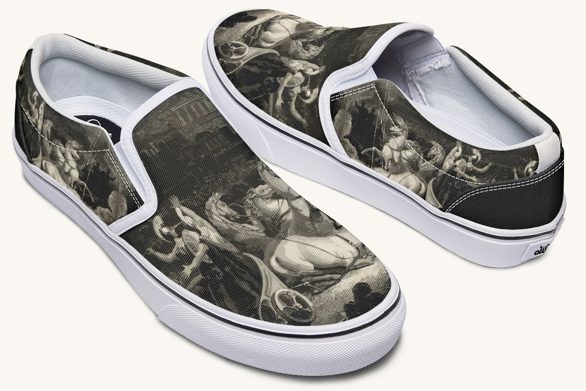 Night Ritual Slip On Shoes - Jaded Lament