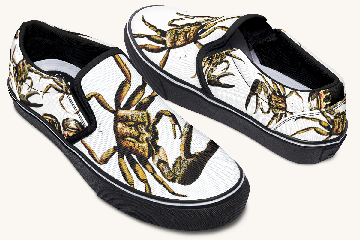 Crawl The Sea Of Stars Slip On Shoes - Jaded Lament