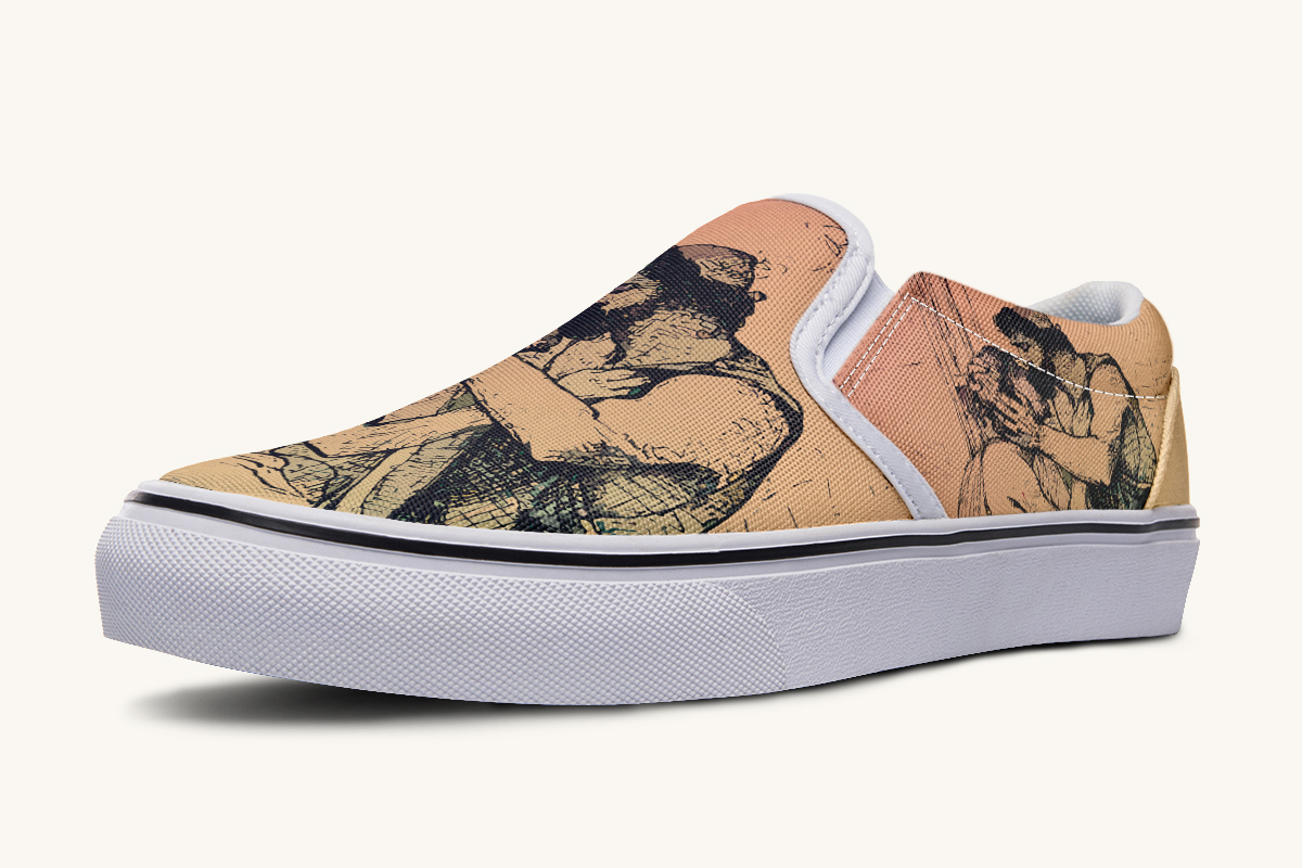 Home But Bot Whole Slip On Shoes - Jaded Lament