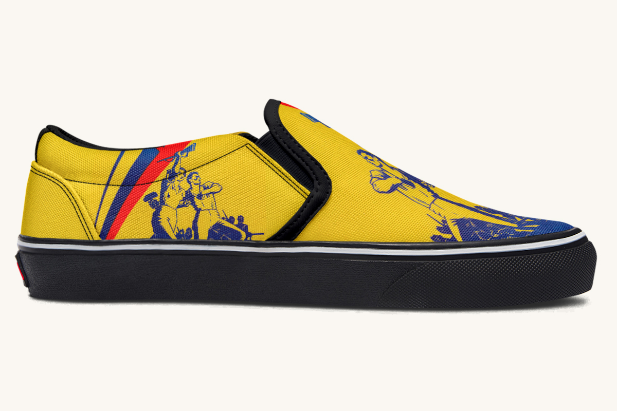 From The Ground We Rise Slip On Shoes - Jaded Lament