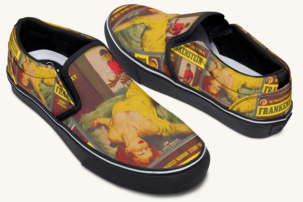Bride of Lightning Slip On Shoes - Jaded Lament